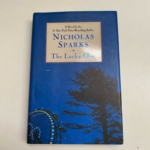 Nicholas Sparks the Lucky One hardcover book like new